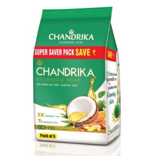 CHANDRIKA REGULAR SOAP pack of 5