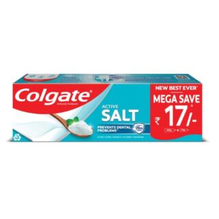 COLGATE ACTIVE SALT TOOTHPASTE SAVER PACK 200 G 100 G