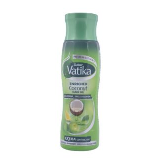 DABUR VATIKA HAIR OIL - ENRICHED COCONUT WITH LEMON HENNA AMLA 300 ML