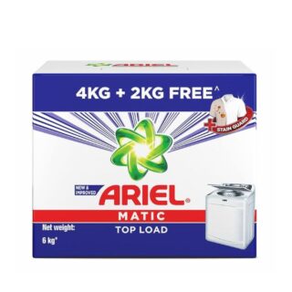 ARIEL MATIC TOP LOAD 4 KG+2 KG FREE