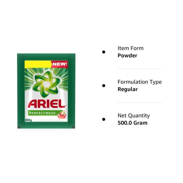 ARIEL PERFECT WASH 500 GM-