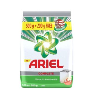 Ariel Complete Detergent Washing Powder - 500 g with Free Detergent Powder - 200 g