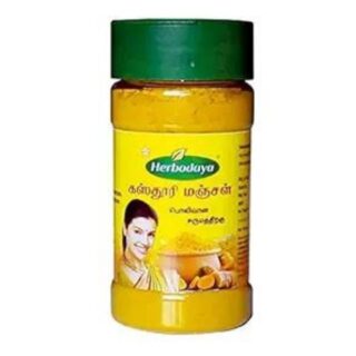 Herbodaya Brighteining Kasthuri Manjal Facial Scrub (50gm)