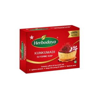 Herbodaya Kunkumadi Glycerine Soap -125g