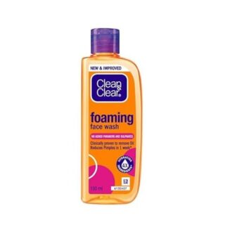 CLEAN & CLEAR FOAMING FACE WASH