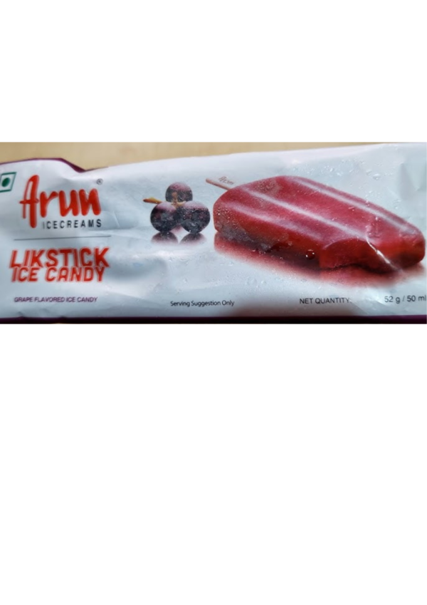 ARUN LIKSTICK GRAPE 60 G POUCH-FRONT