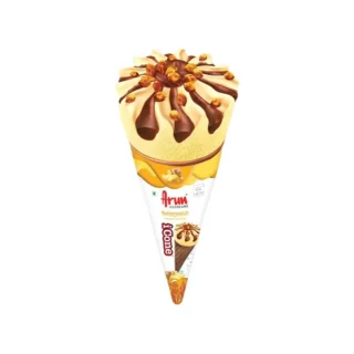 ARUN ICECREAMS I CONE BUTTERSCOTCH 100ML WAR-FRONT