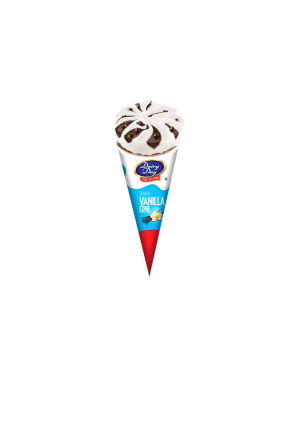 DAIRY DAY SR. VANILAL CONE-FRONT